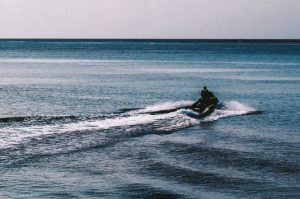 A man on a jetski - looking for jetski storage