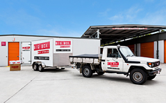 Big Box truck with Trailer