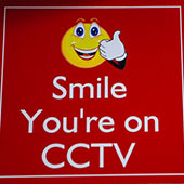 CCTV sign