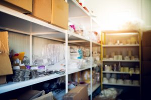 Business Storage - products on shelves 