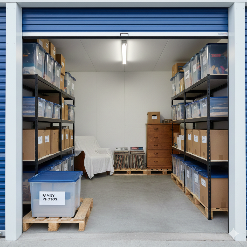 Well ventilated storage shed